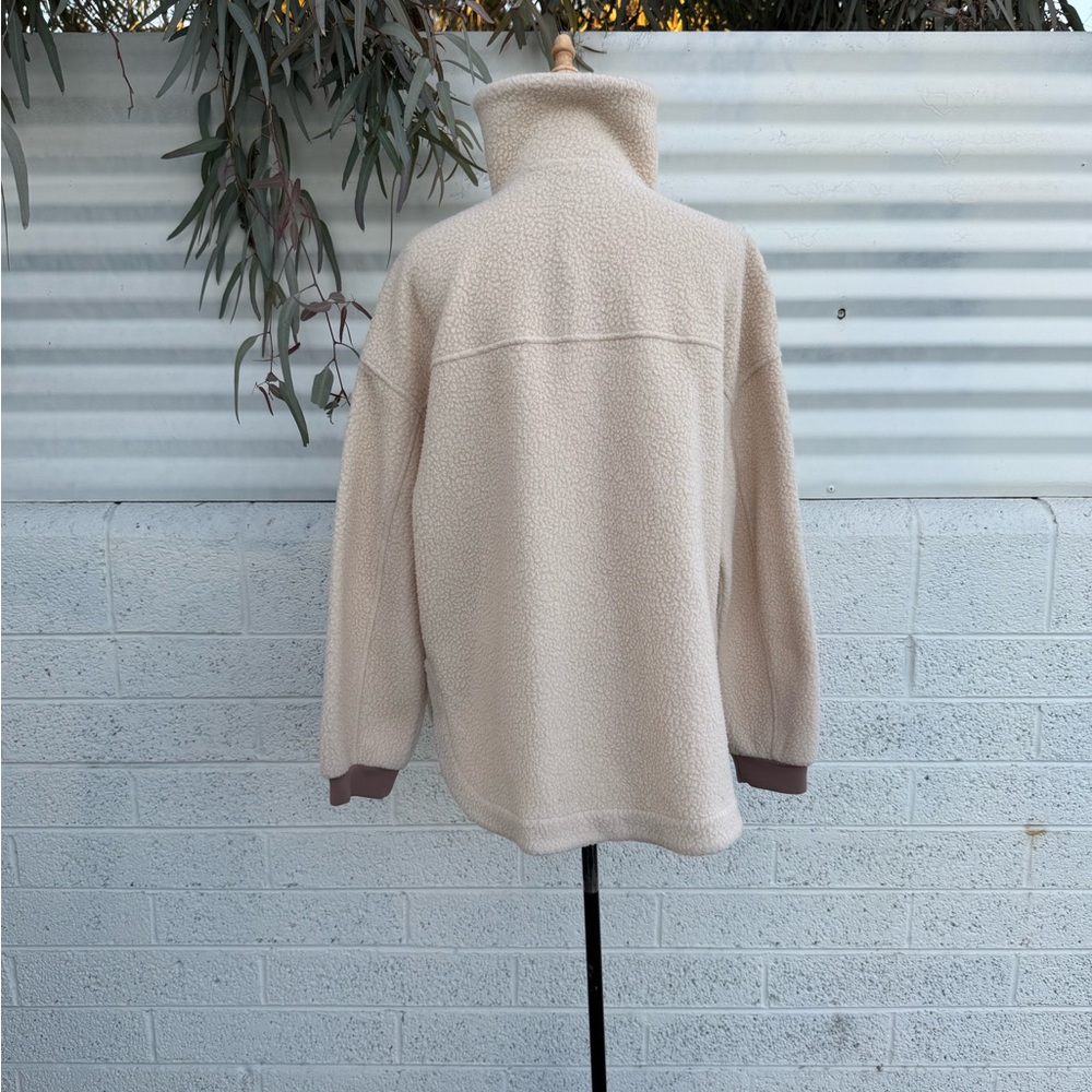 Varley Tatton Fleece Jacket Cool Sand | Size S | Sold Out Size - Picture 8 of 15